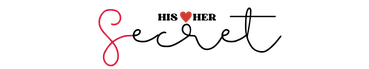 his her secret logo footer